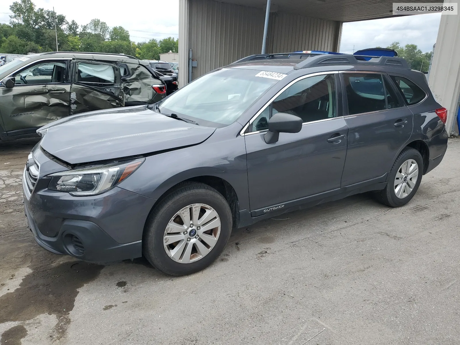 2018 Subaru Outback 2.5I VIN: 4S4BSAAC1J3298345 Lot: 65484234