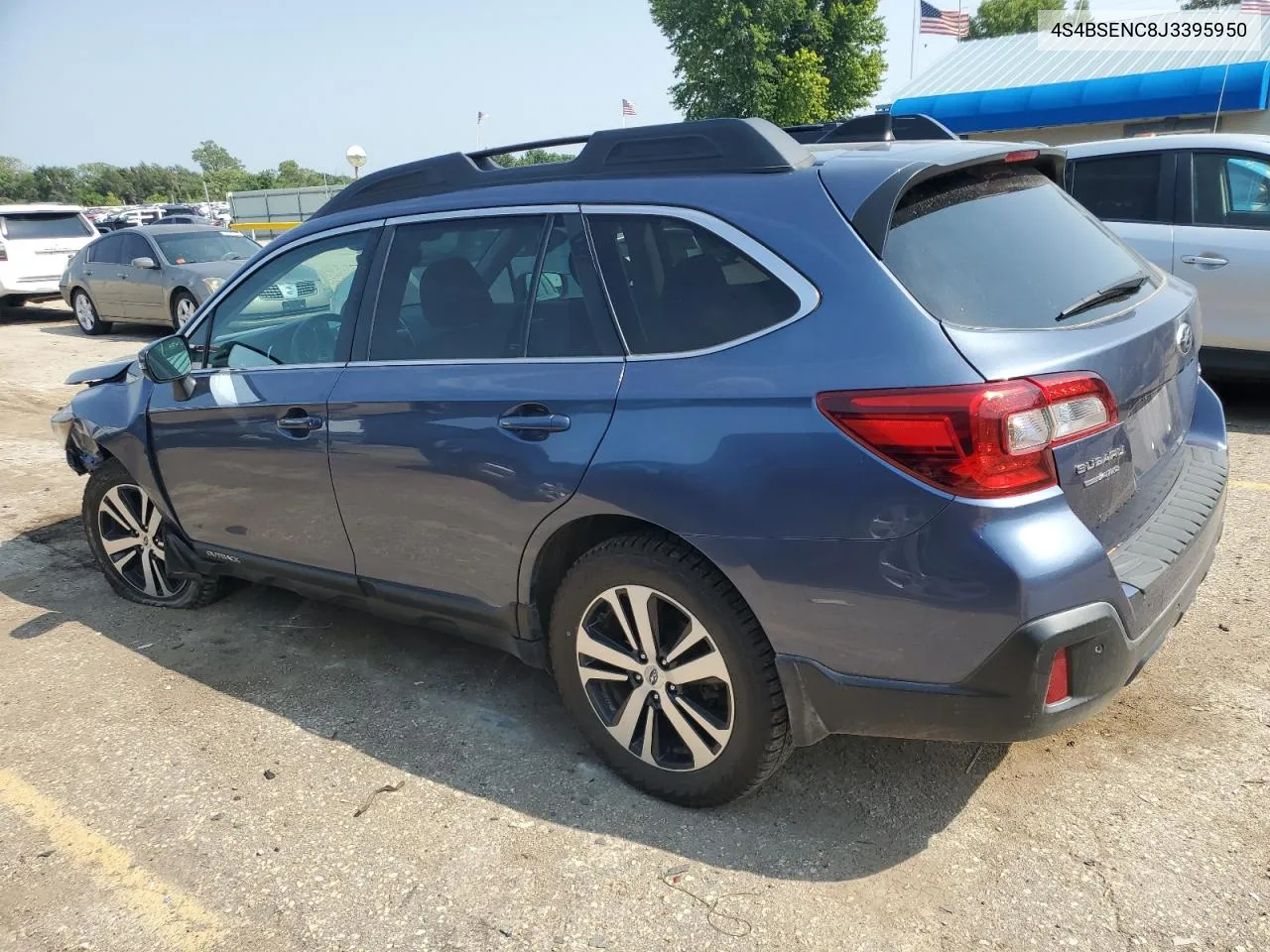 2018 Subaru Outback 3.6R Limited VIN: 4S4BSENC8J3395950 Lot: 65946034