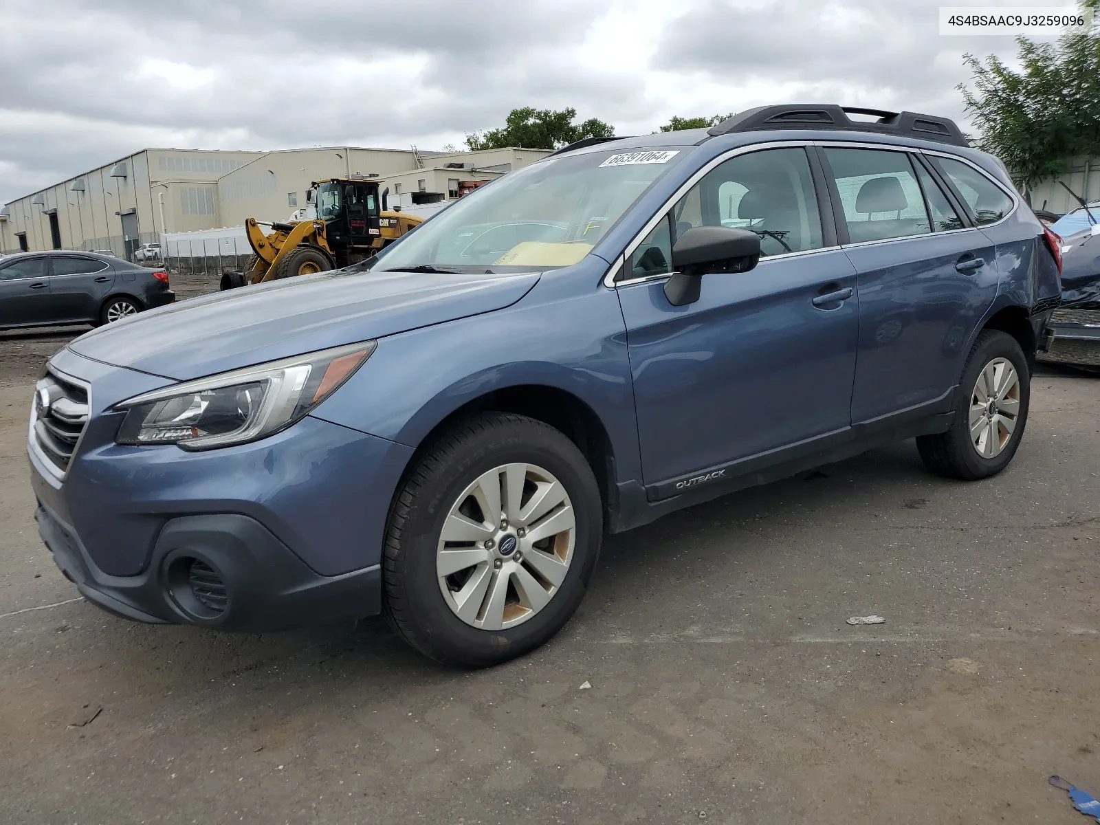 2018 Subaru Outback 2.5I VIN: 4S4BSAAC9J3259096 Lot: 66391064