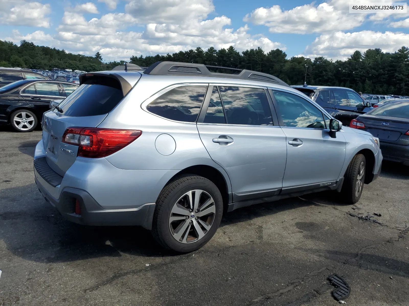 2018 Subaru Outback 2.5I Limited VIN: 4S4BSANCXJ3246173 Lot: 66678134