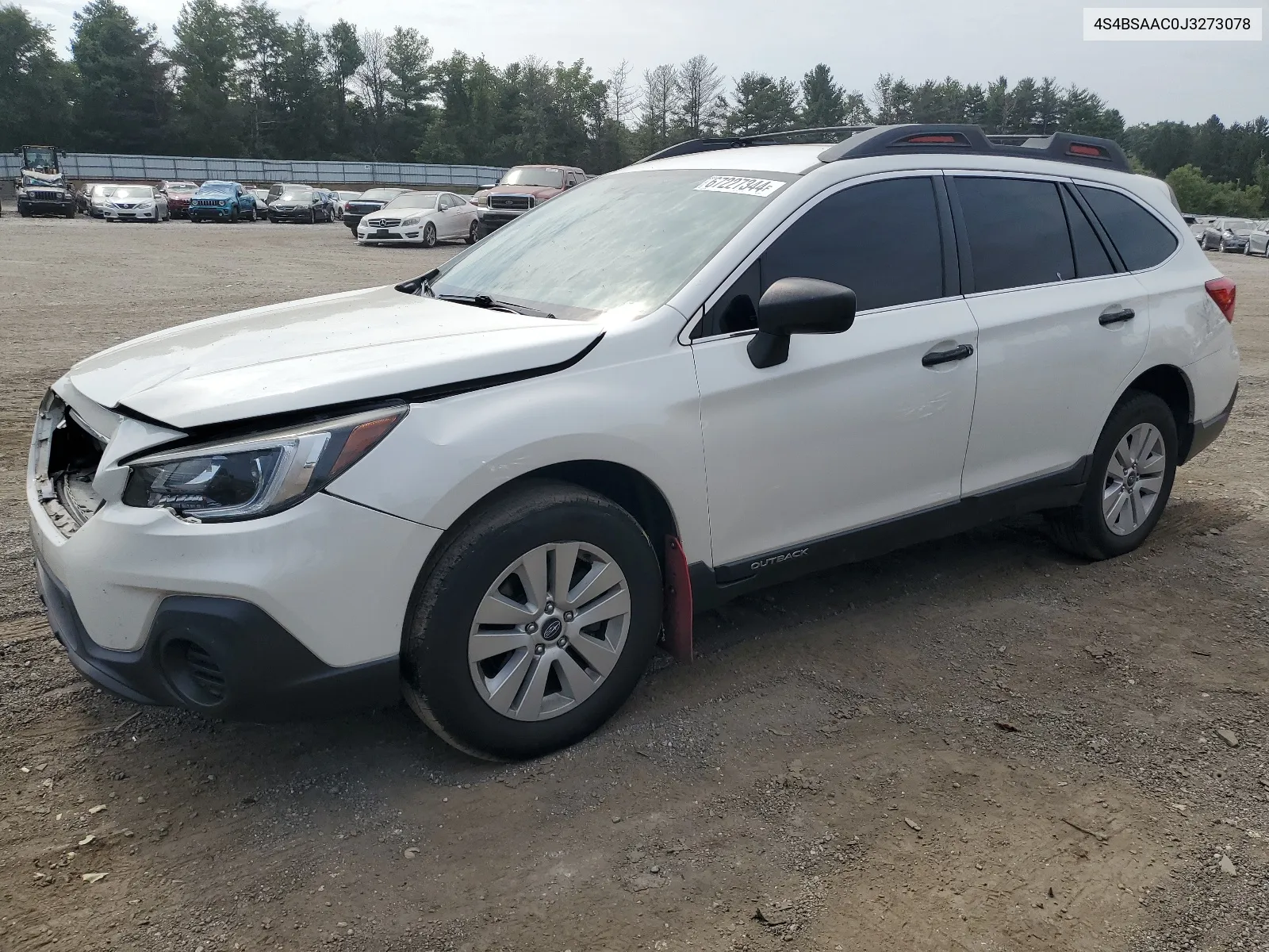 4S4BSAAC0J3273078 2018 Subaru Outback 2.5I