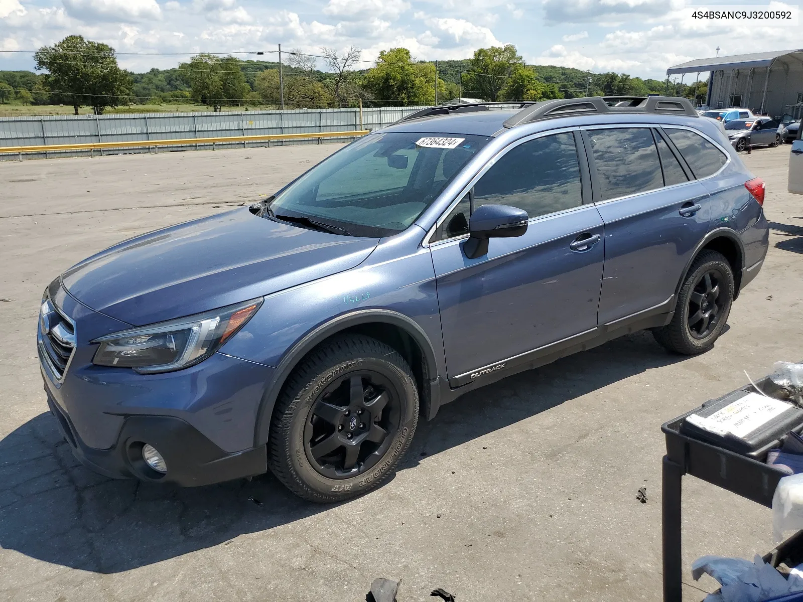 2018 Subaru Outback 2.5I Limited VIN: 4S4BSANC9J3200592 Lot: 67364324