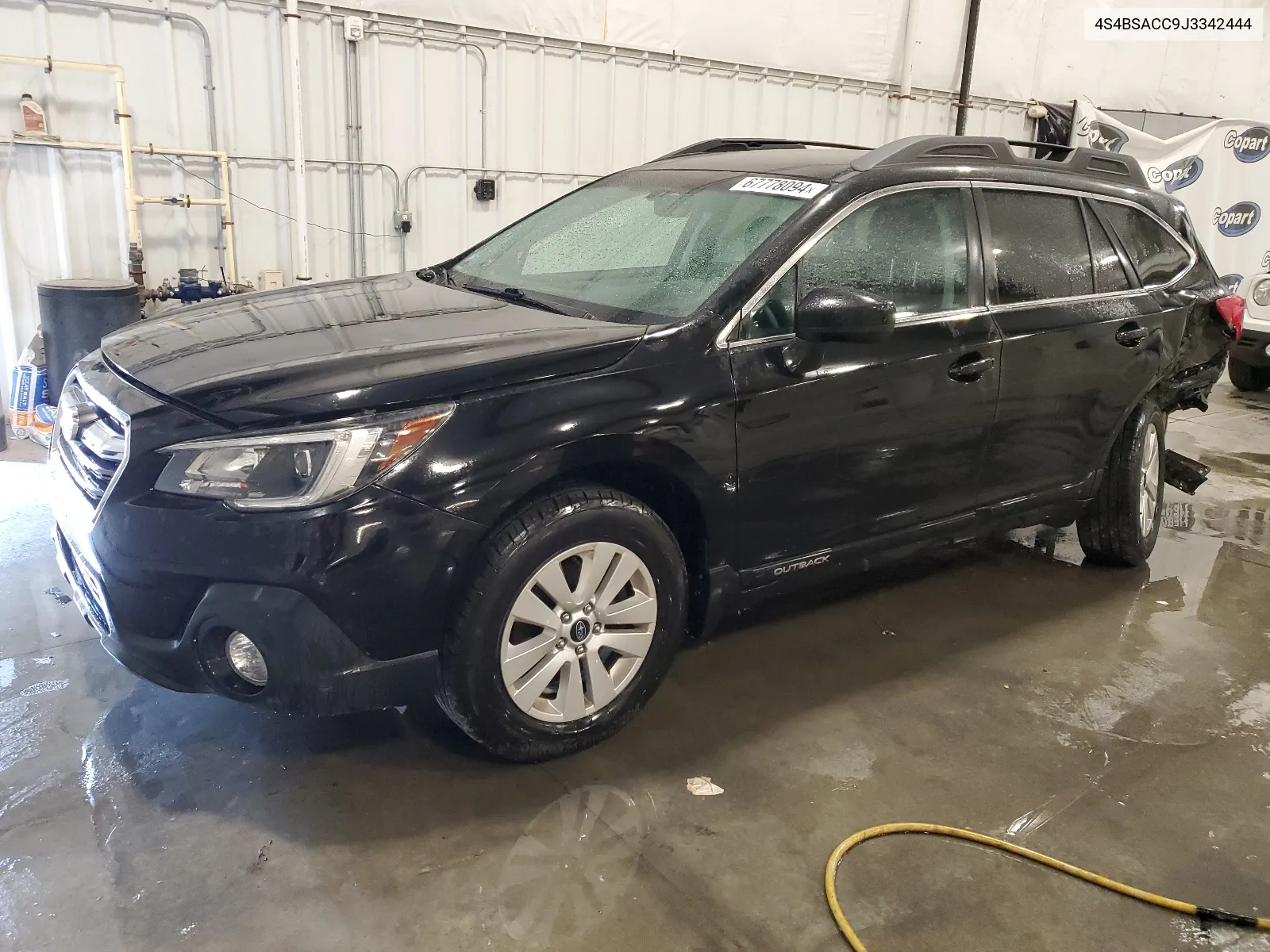 4S4BSACC9J3342444 2018 Subaru Outback 2.5I Premium