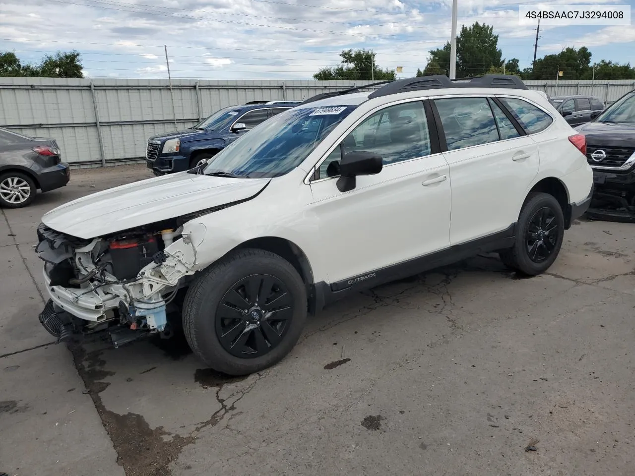 2018 Subaru Outback 2.5I VIN: 4S4BSAAC7J3294008 Lot: 67949834