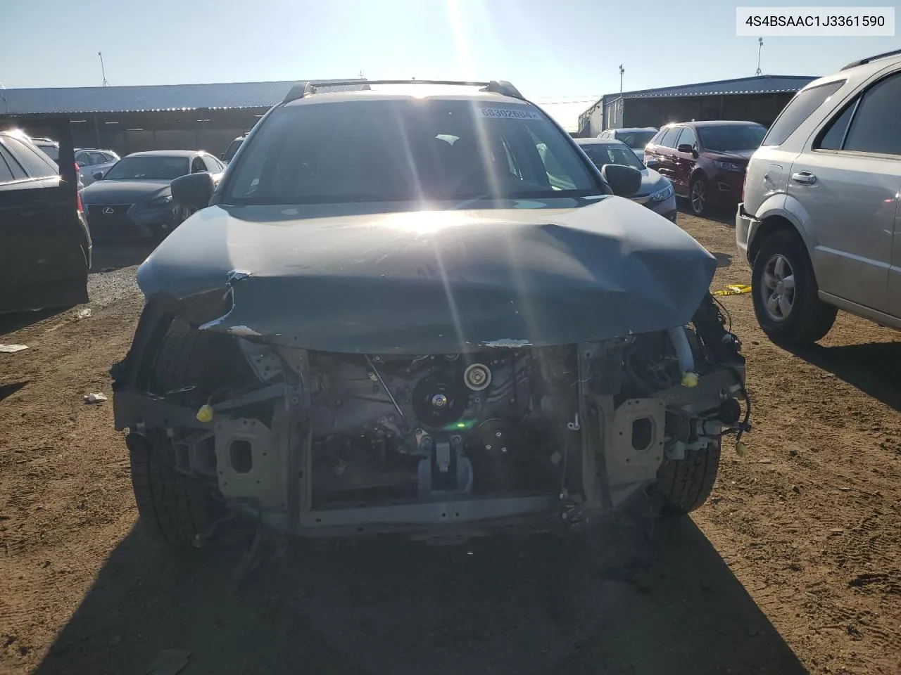 4S4BSAAC1J3361590 2018 Subaru Outback 2.5I