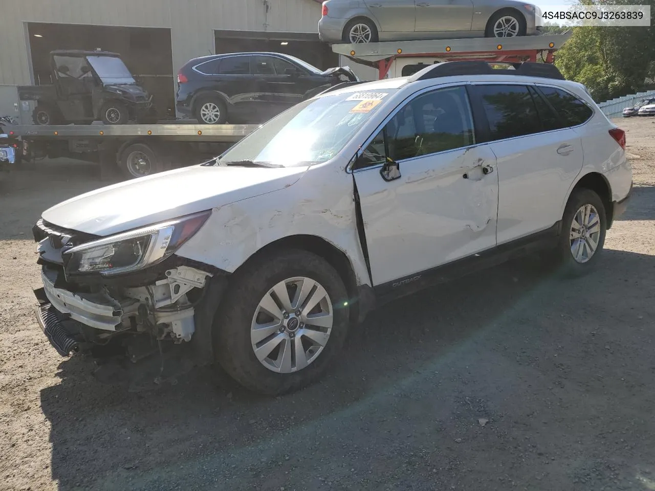 4S4BSACC9J3263839 2018 Subaru Outback 2.5I Premium