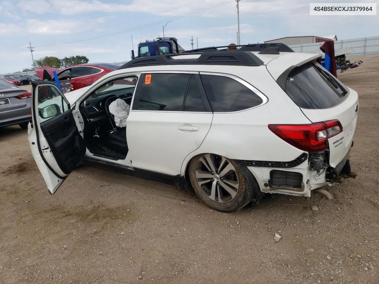 2018 Subaru Outback 3.6R Limited VIN: 4S4BSEKCXJ3379964 Lot: 70466494