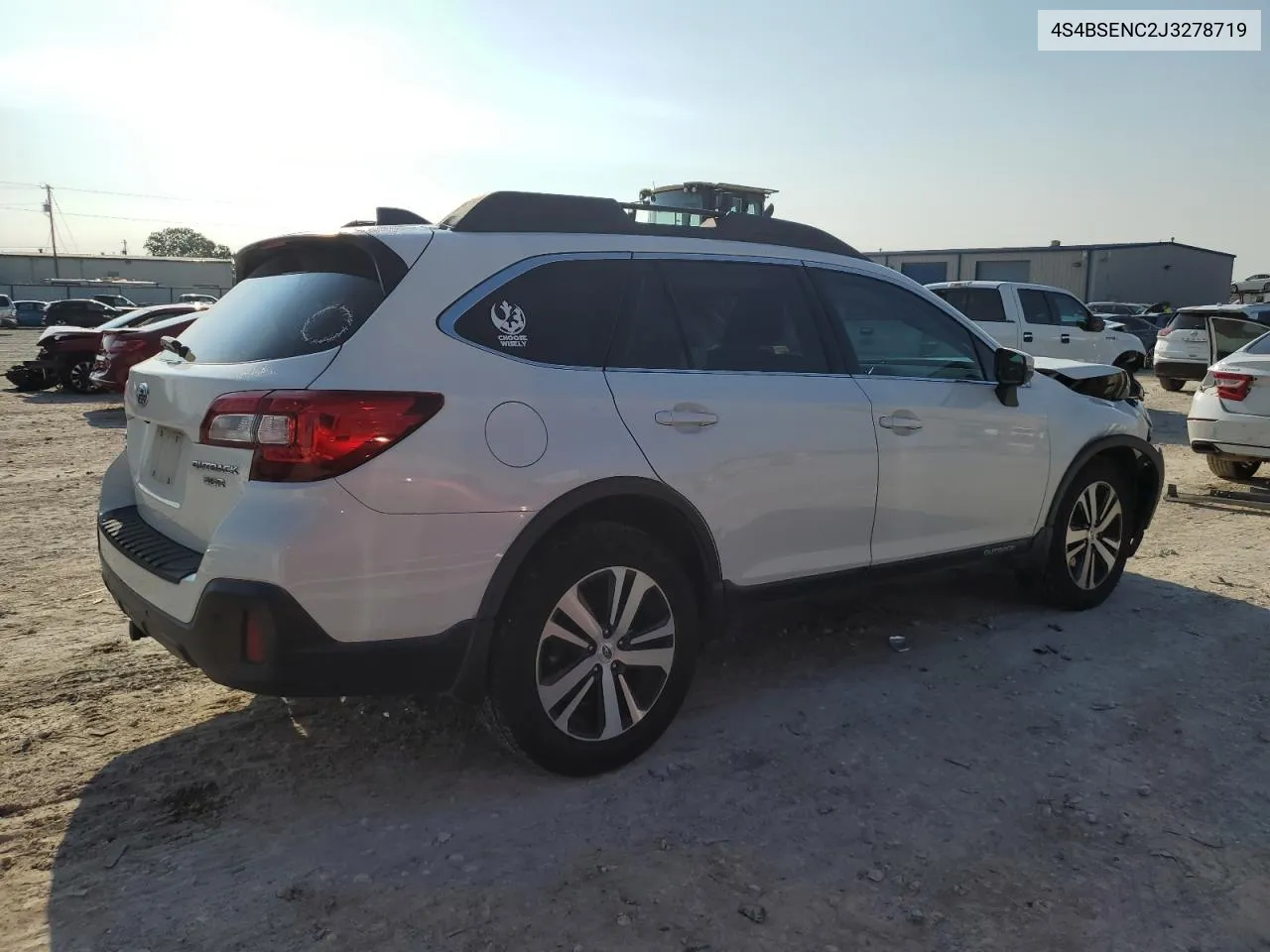 2018 Subaru Outback 3.6R Limited VIN: 4S4BSENC2J3278719 Lot: 70539184