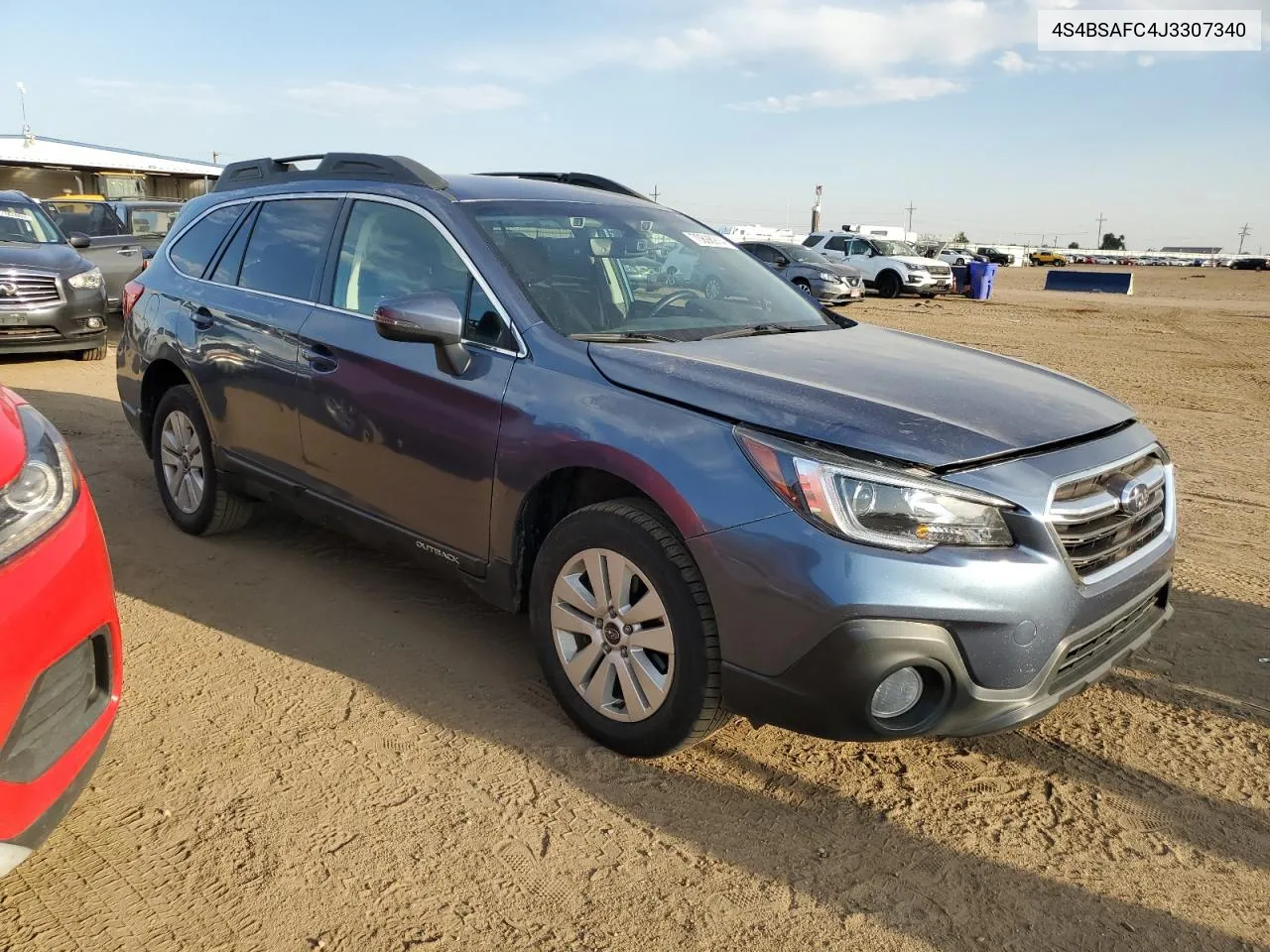 2018 Subaru Outback 2.5I Premium VIN: 4S4BSAFC4J3307340 Lot: 70698914