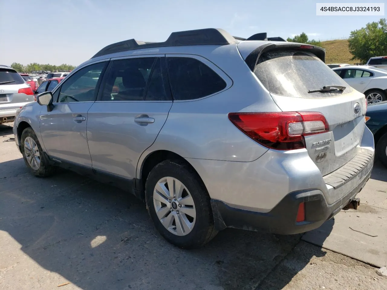 2018 Subaru Outback 2.5I Premium VIN: 4S4BSACC8J3324193 Lot: 70788344