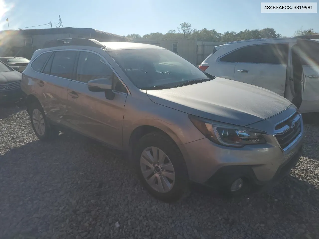 2018 Subaru Outback 2.5I Premium VIN: 4S4BSAFC3J3319981 Lot: 71039084