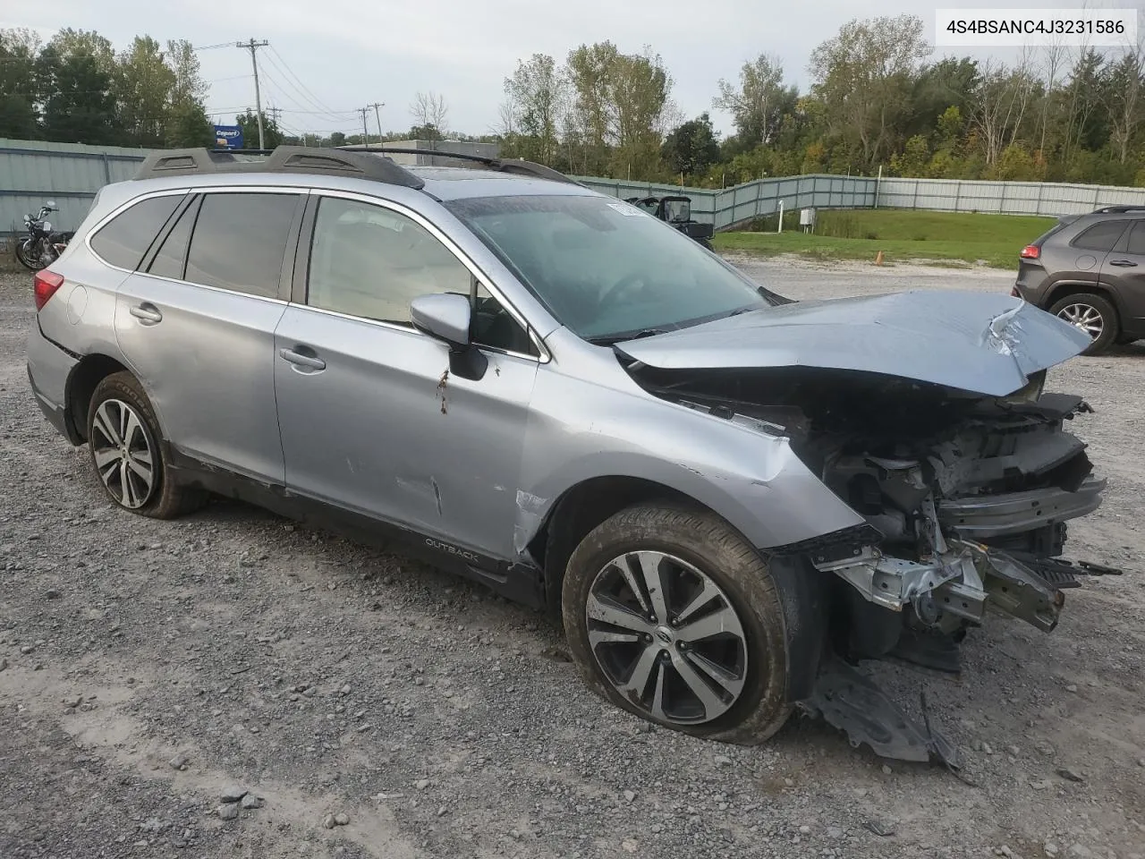 2018 Subaru Outback 2.5I Limited VIN: 4S4BSANC4J3231586 Lot: 71379524