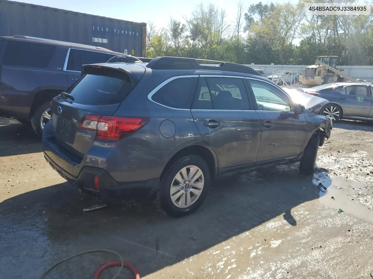 2018 Subaru Outback 2.5I Premium VIN: 4S4BSADC9J3384935 Lot: 71492514