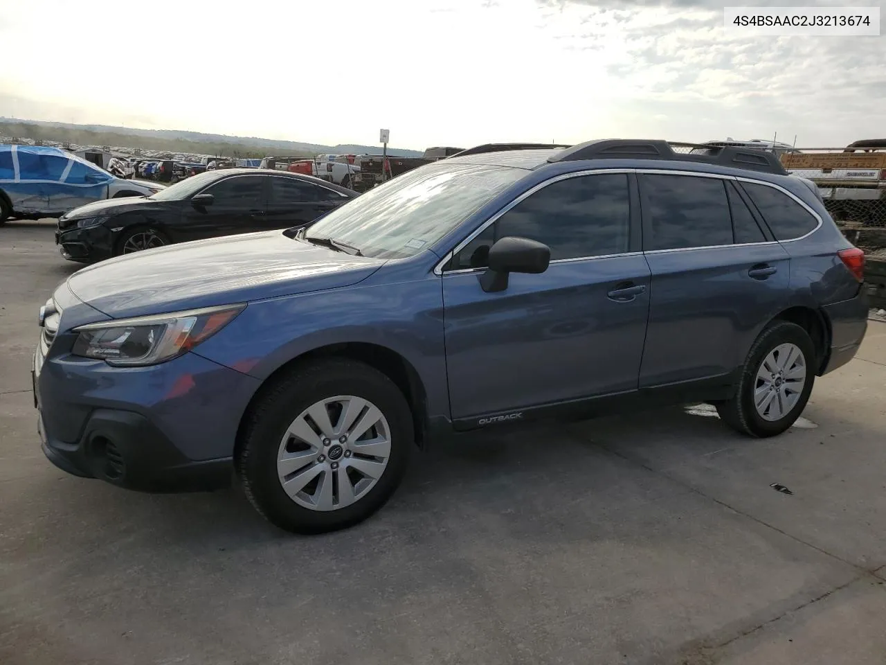 2018 Subaru Outback 2.5I VIN: 4S4BSAAC2J3213674 Lot: 71878544