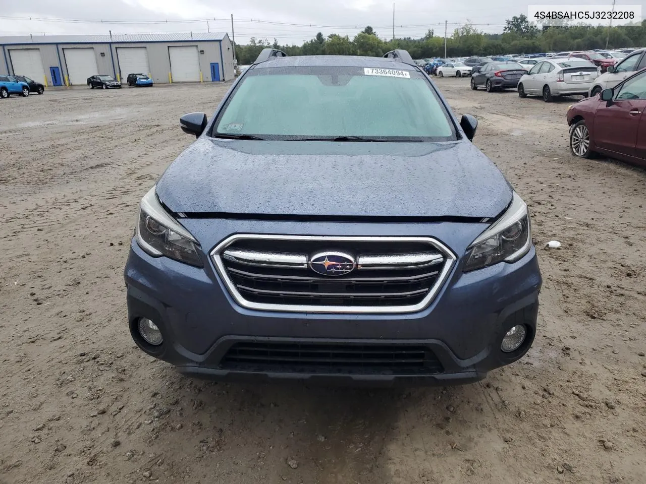 2018 Subaru Outback 2.5I Premium VIN: 4S4BSAHC5J3232208 Lot: 73364094