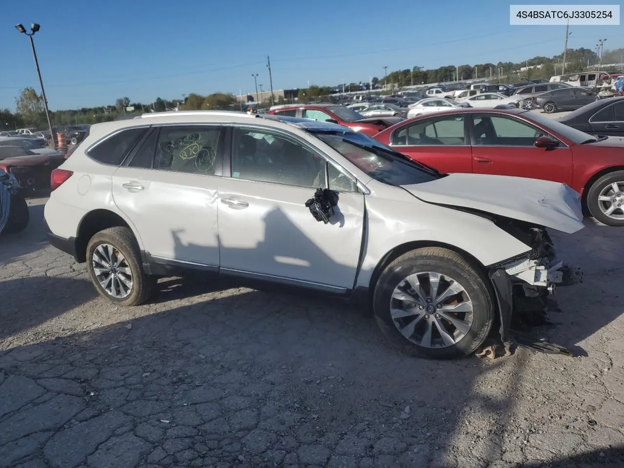 2018 Subaru Outback Touring VIN: 4S4BSATC6J3305254 Lot: 73522694