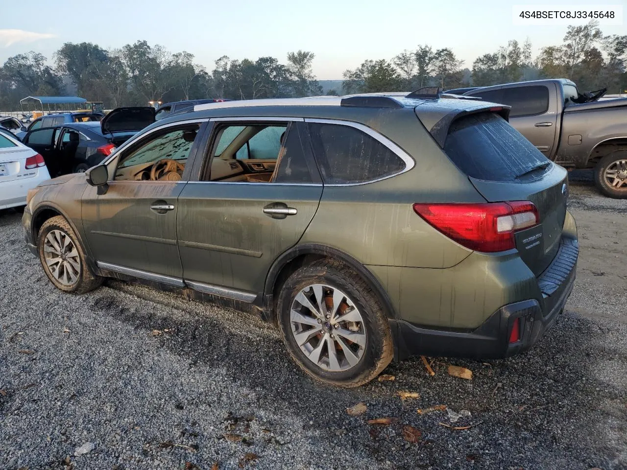 2018 Subaru Outback Touring VIN: 4S4BSETC8J3345648 Lot: 73838934