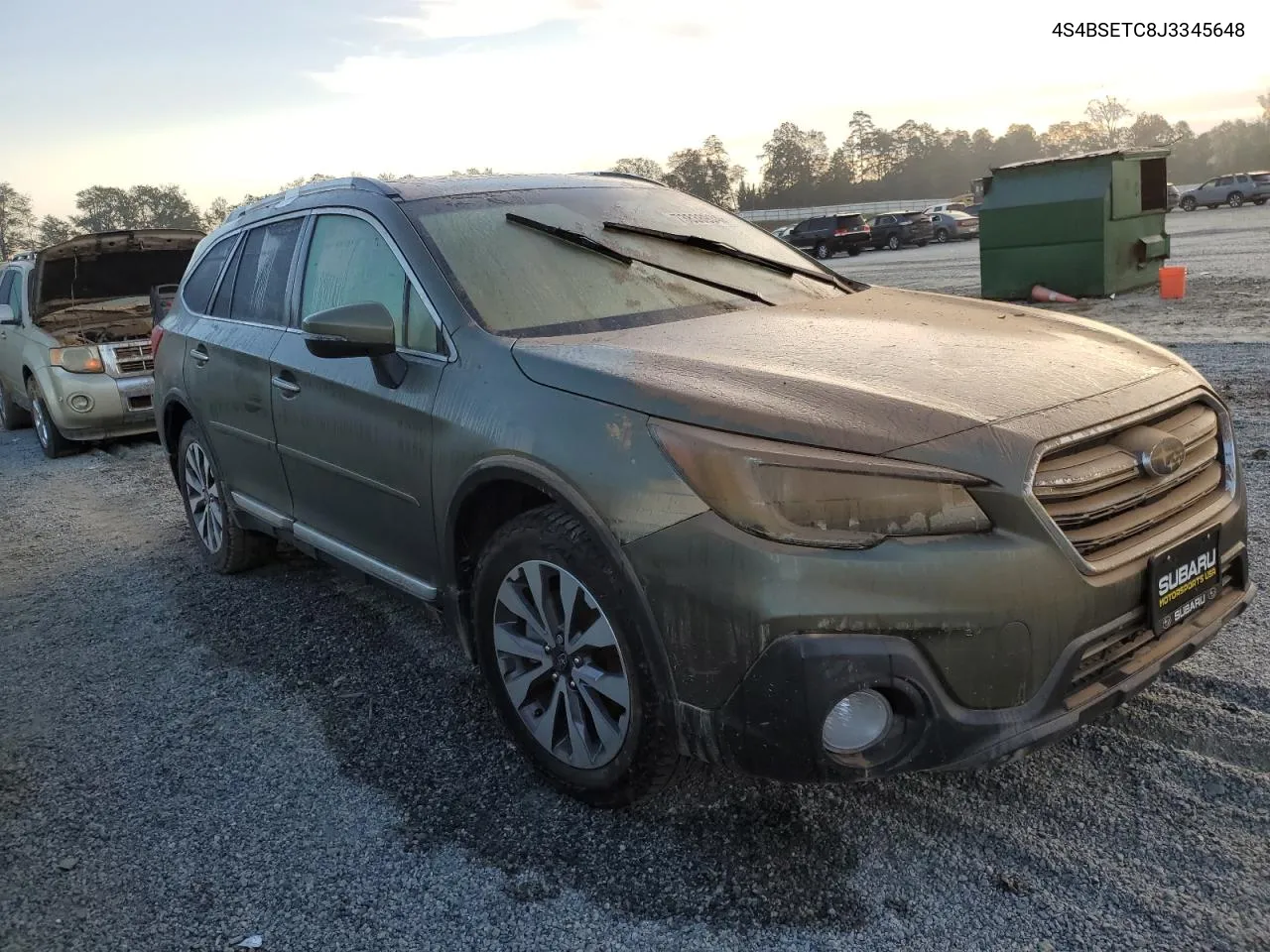 2018 Subaru Outback Touring VIN: 4S4BSETC8J3345648 Lot: 73838934