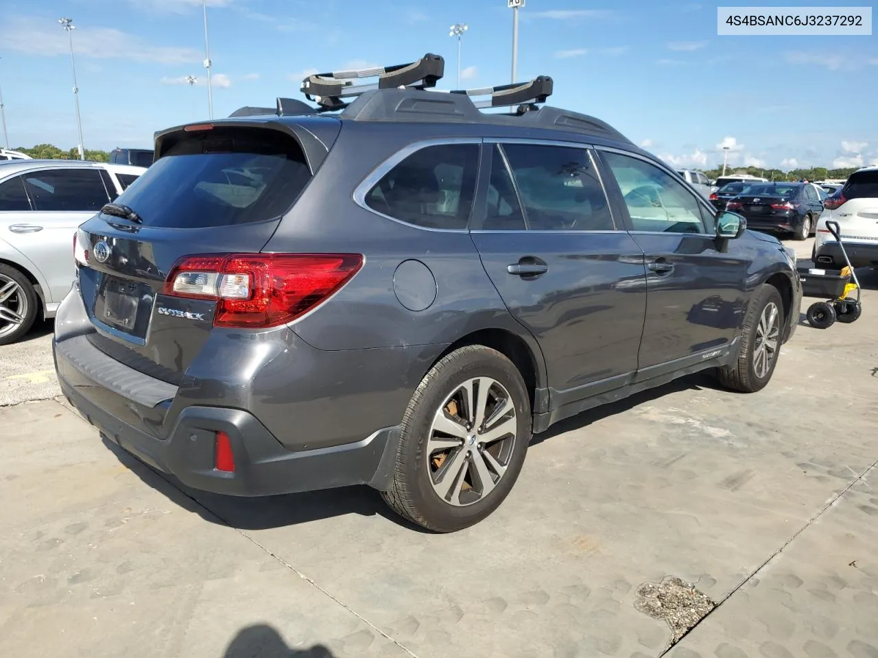 2018 Subaru Outback 2.5I Limited VIN: 4S4BSANC6J3237292 Lot: 73947424