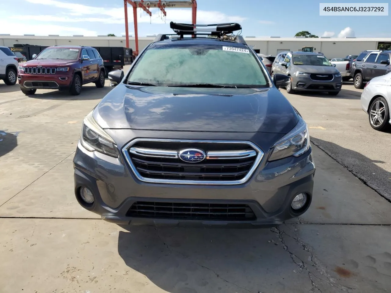 2018 Subaru Outback 2.5I Limited VIN: 4S4BSANC6J3237292 Lot: 73947424