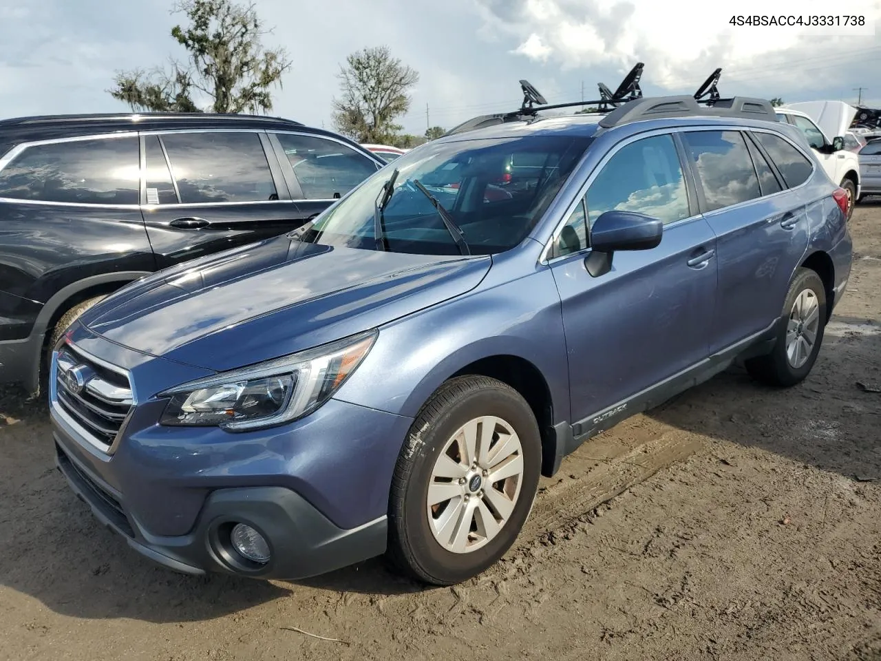 2018 Subaru Outback 2.5I Premium VIN: 4S4BSACC4J3331738 Lot: 74046584