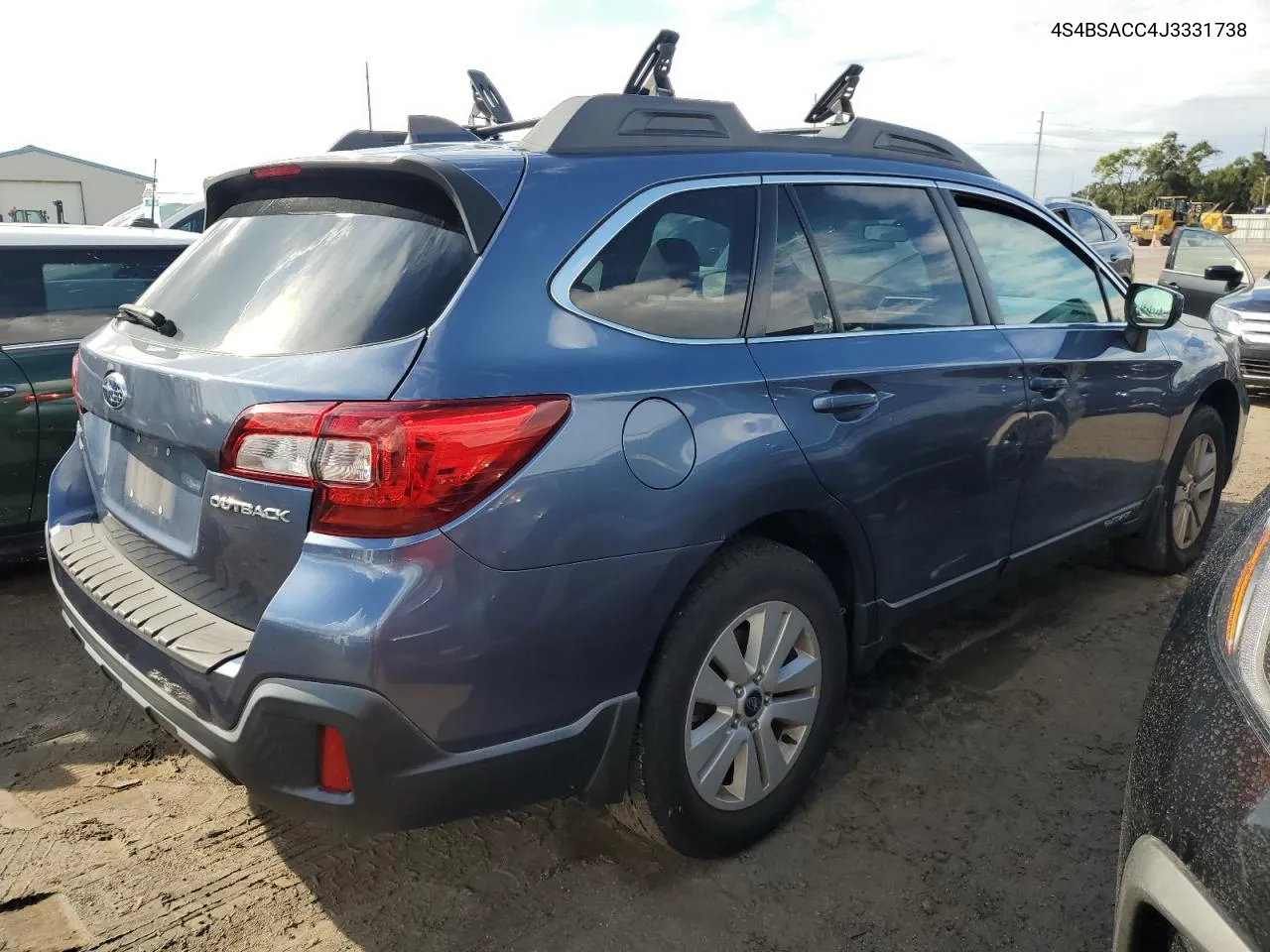 2018 Subaru Outback 2.5I Premium VIN: 4S4BSACC4J3331738 Lot: 74046584