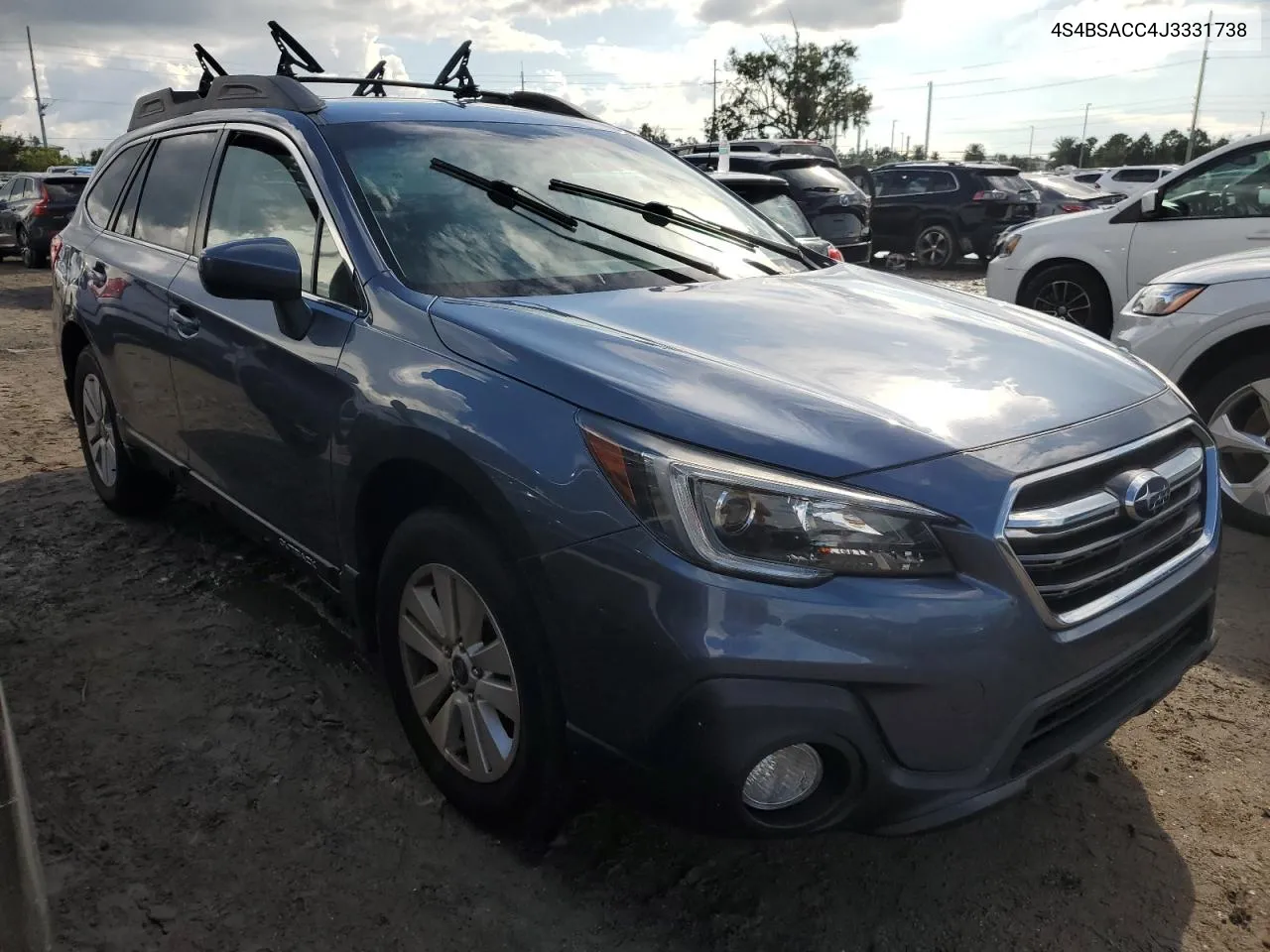 2018 Subaru Outback 2.5I Premium VIN: 4S4BSACC4J3331738 Lot: 74046584