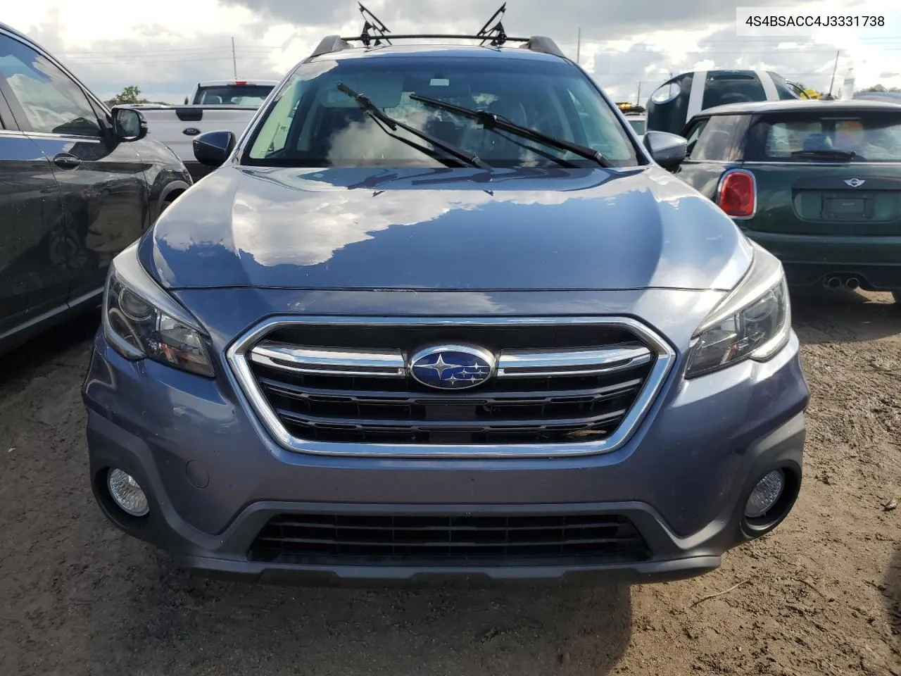 2018 Subaru Outback 2.5I Premium VIN: 4S4BSACC4J3331738 Lot: 74046584