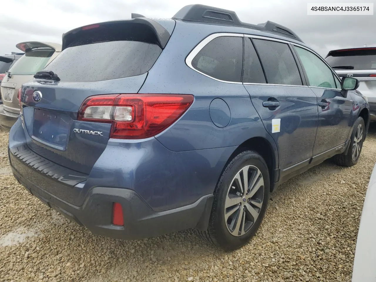 2018 Subaru Outback 2.5I Limited VIN: 4S4BSANC4J3365174 Lot: 74337124