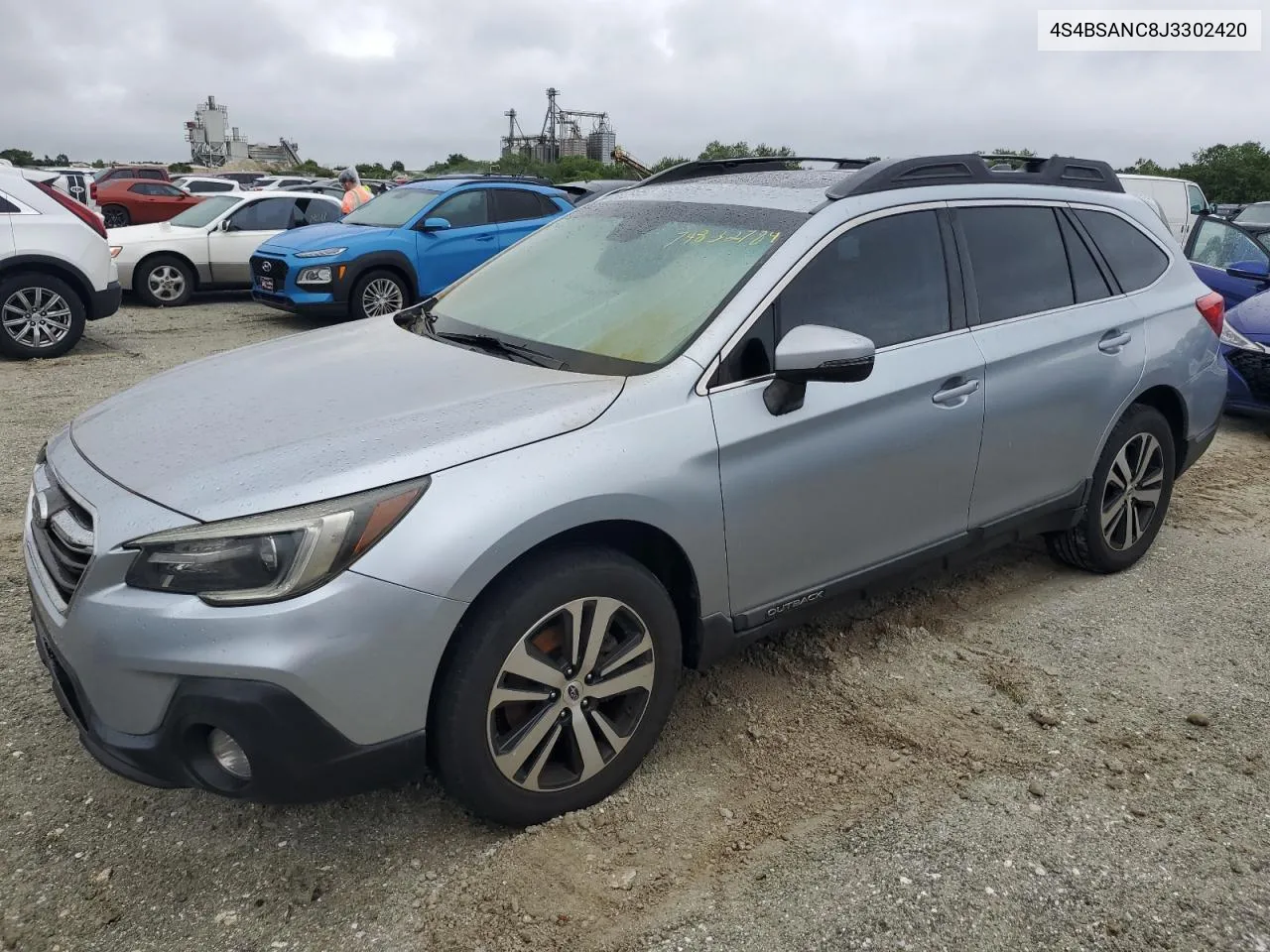 2018 Subaru Outback 2.5I Limited VIN: 4S4BSANC8J3302420 Lot: 74832784