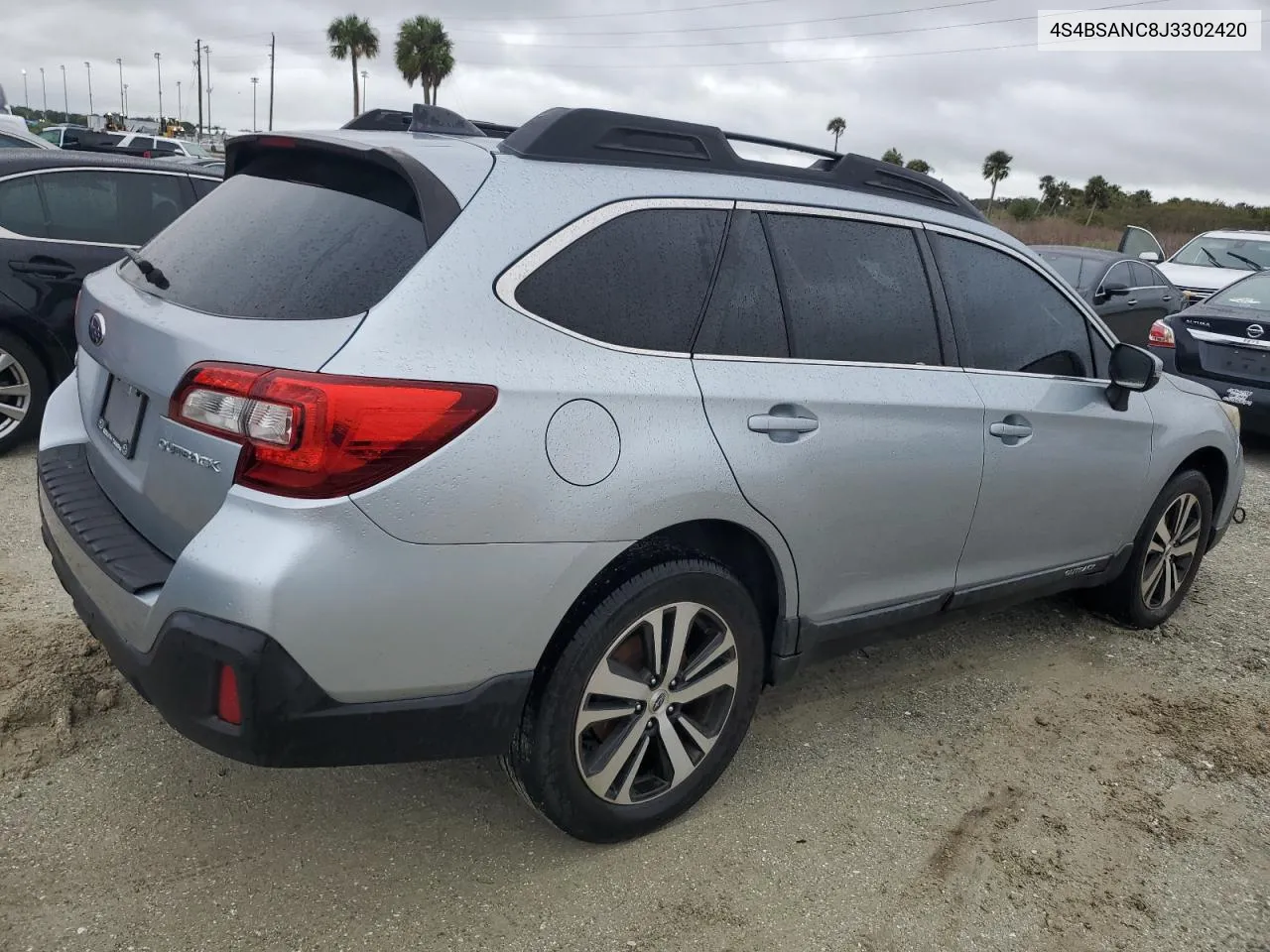 2018 Subaru Outback 2.5I Limited VIN: 4S4BSANC8J3302420 Lot: 74832784