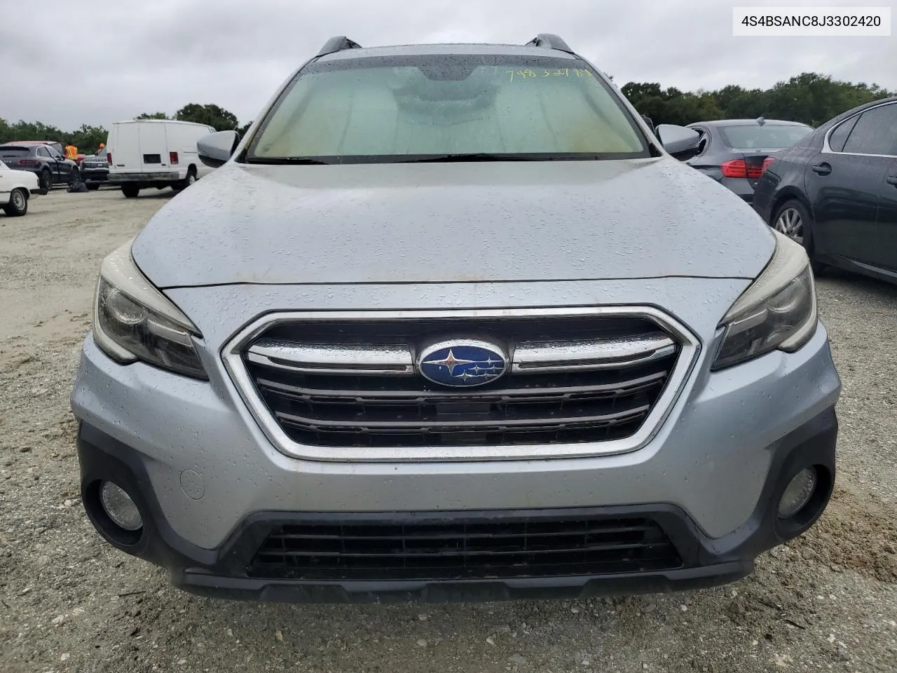 2018 Subaru Outback 2.5I Limited VIN: 4S4BSANC8J3302420 Lot: 74832784