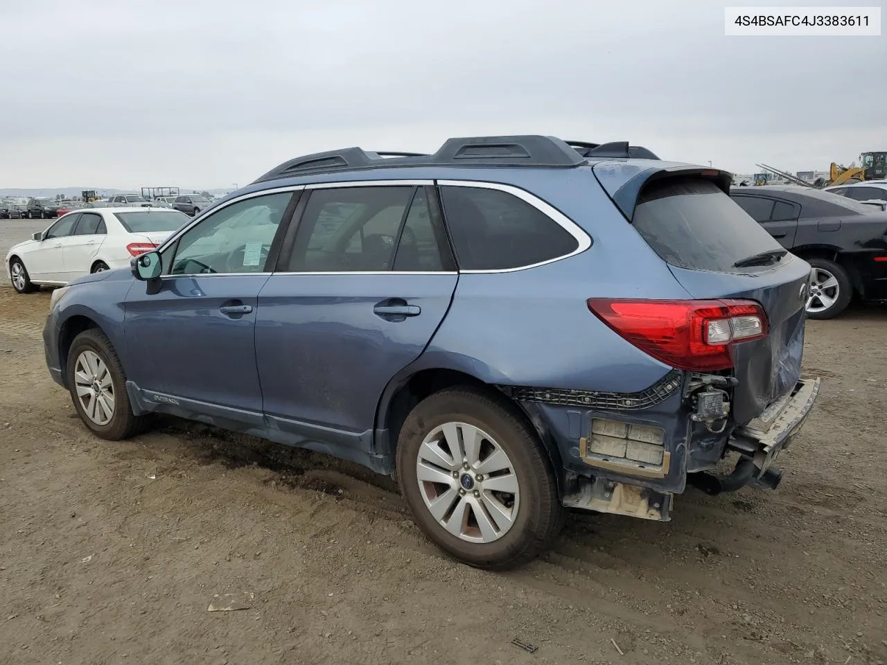 2018 Subaru Outback 2.5I Premium VIN: 4S4BSAFC4J3383611 Lot: 75499374