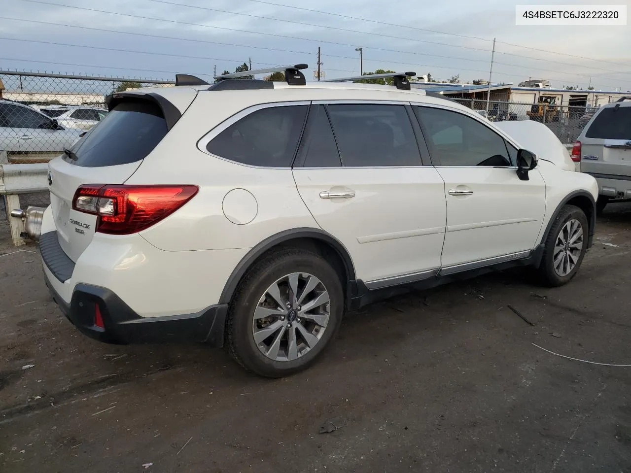 2018 Subaru Outback Touring VIN: 4S4BSETC6J3222320 Lot: 75679014