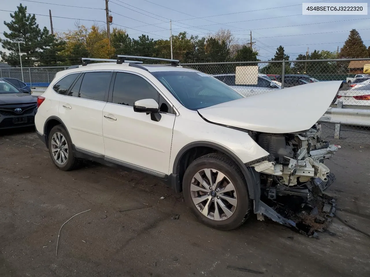 2018 Subaru Outback Touring VIN: 4S4BSETC6J3222320 Lot: 75679014