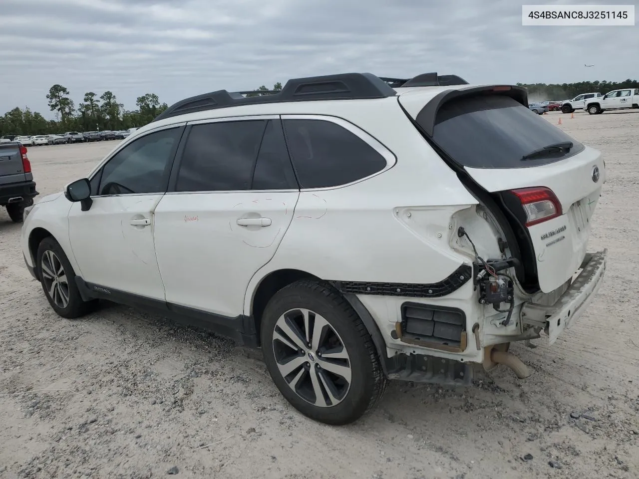 2018 Subaru Outback 2.5I Limited VIN: 4S4BSANC8J3251145 Lot: 76134124