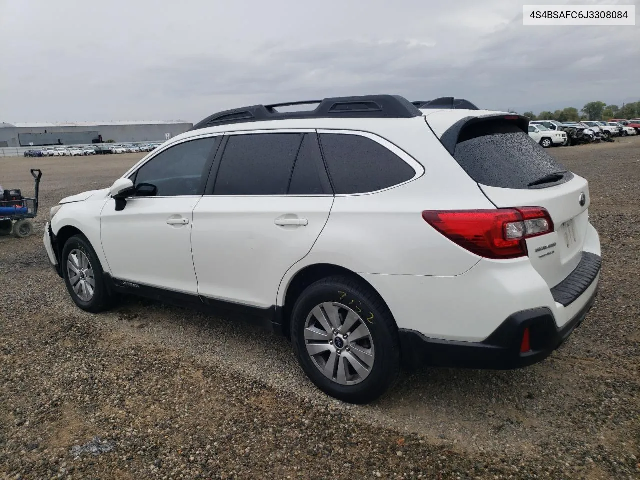 2018 Subaru Outback 2.5I Premium VIN: 4S4BSAFC6J3308084 Lot: 76138844