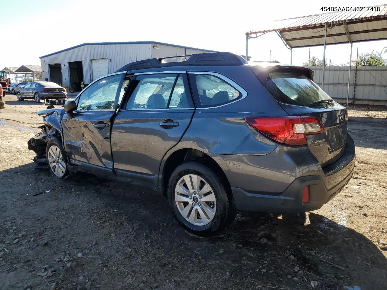 2018 Subaru Outback 2.5I VIN: 4S4BSAAC4J3217418 Lot: 76361774