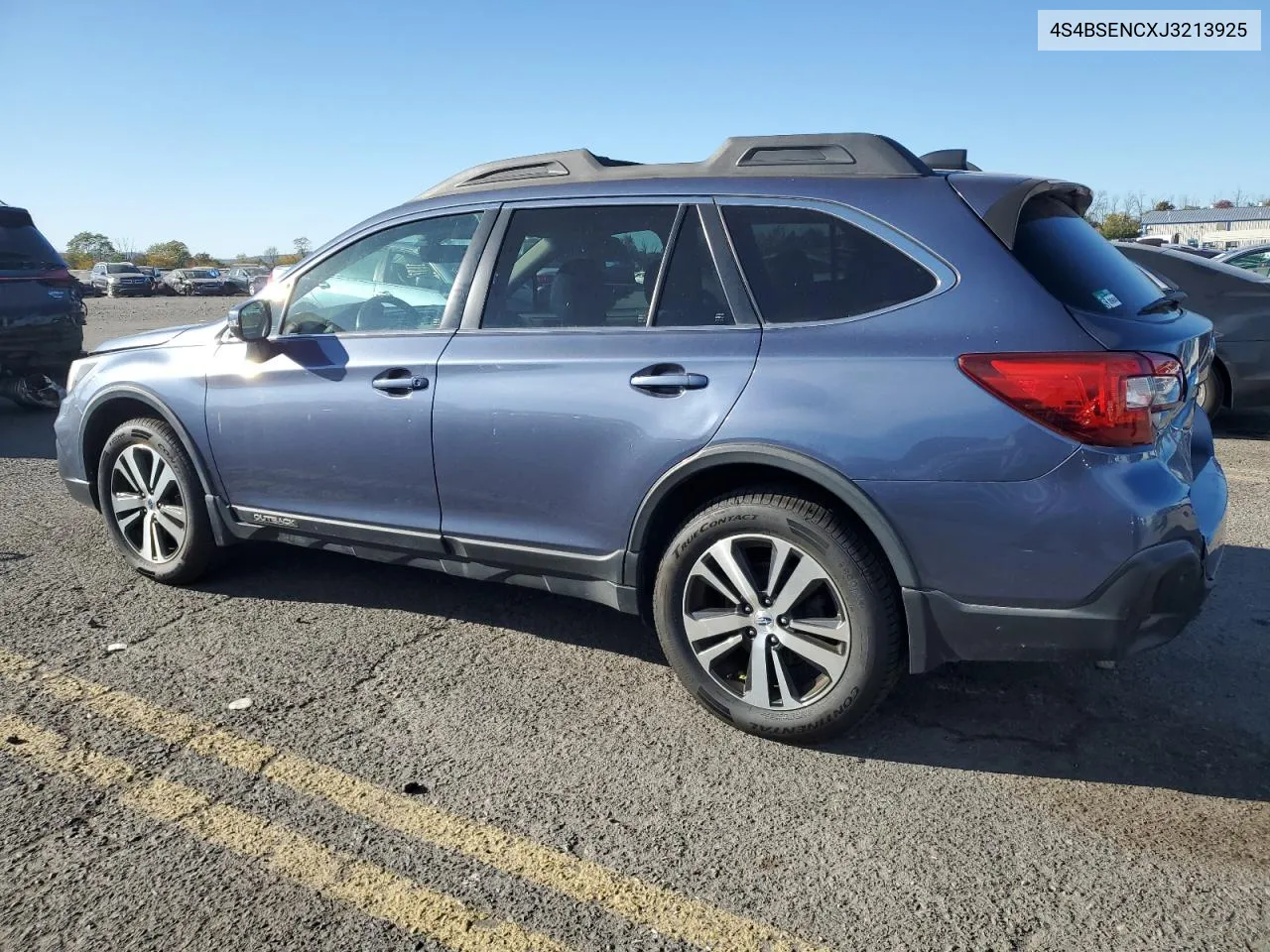 2018 Subaru Outback 3.6R Limited VIN: 4S4BSENCXJ3213925 Lot: 76760094