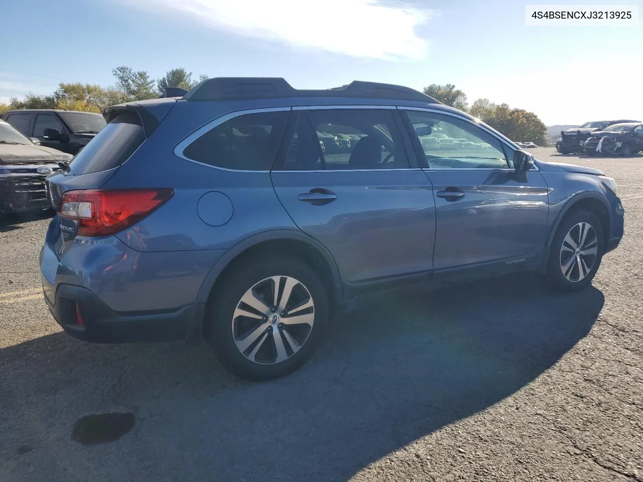 2018 Subaru Outback 3.6R Limited VIN: 4S4BSENCXJ3213925 Lot: 76760094