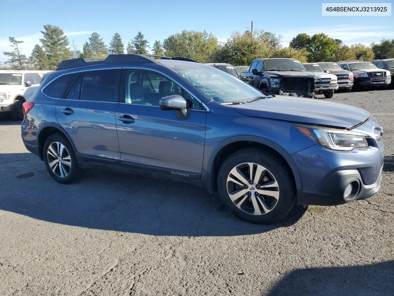 2018 Subaru Outback 3.6R Limited VIN: 4S4BSENCXJ3213925 Lot: 76760094