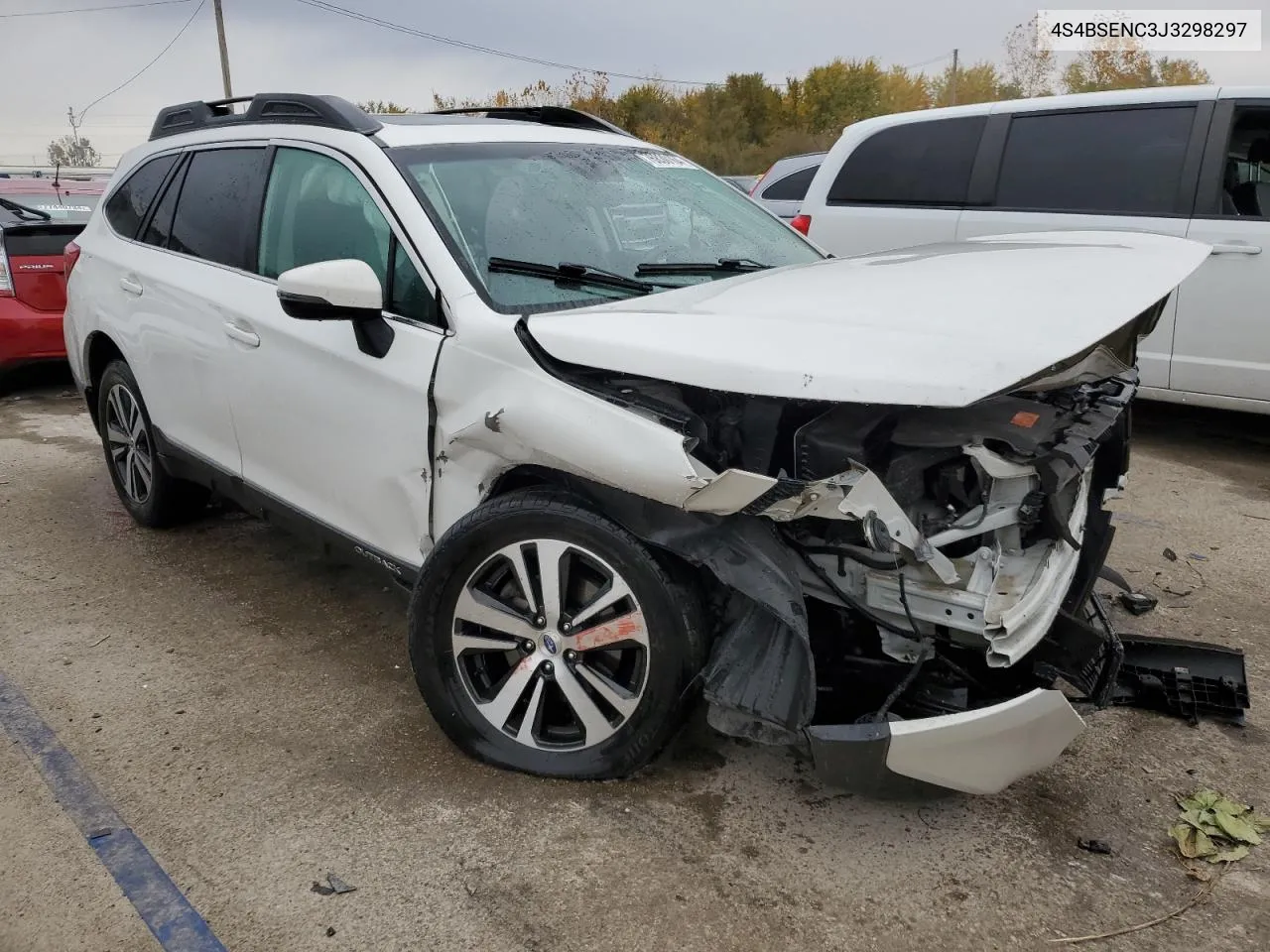 2018 Subaru Outback 3.6R Limited VIN: 4S4BSENC3J3298297 Lot: 76830164