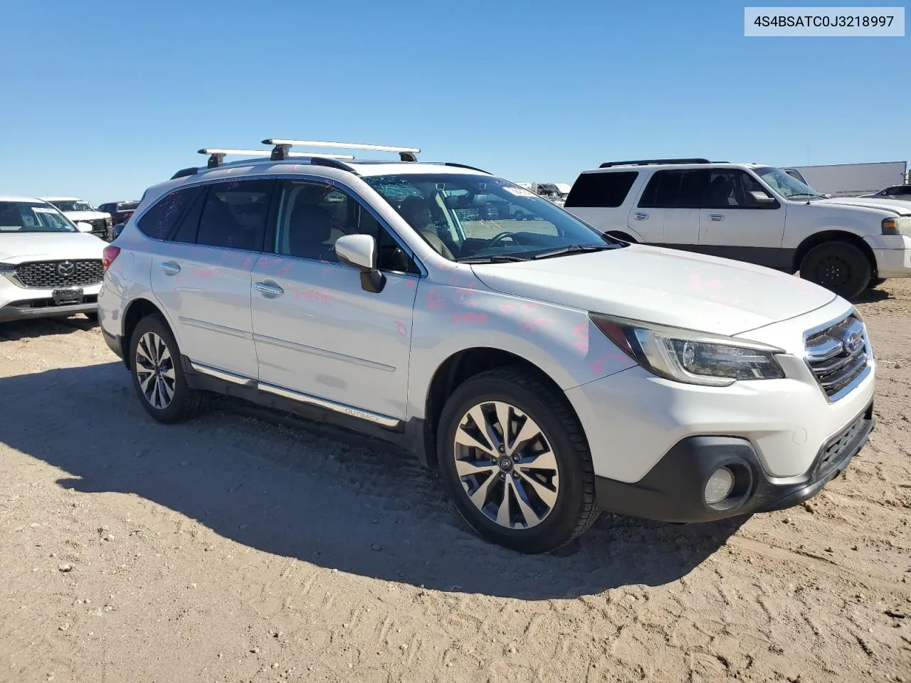 2018 Subaru Outback Touring VIN: 4S4BSATC0J3218997 Lot: 76845354