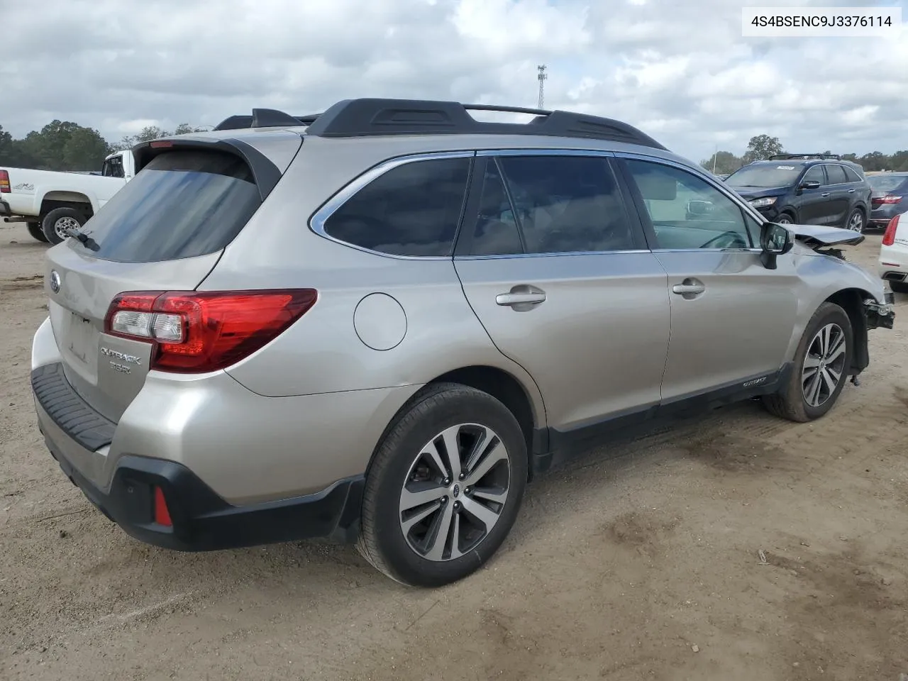 2018 Subaru Outback 3.6R Limited VIN: 4S4BSENC9J3376114 Lot: 78506794