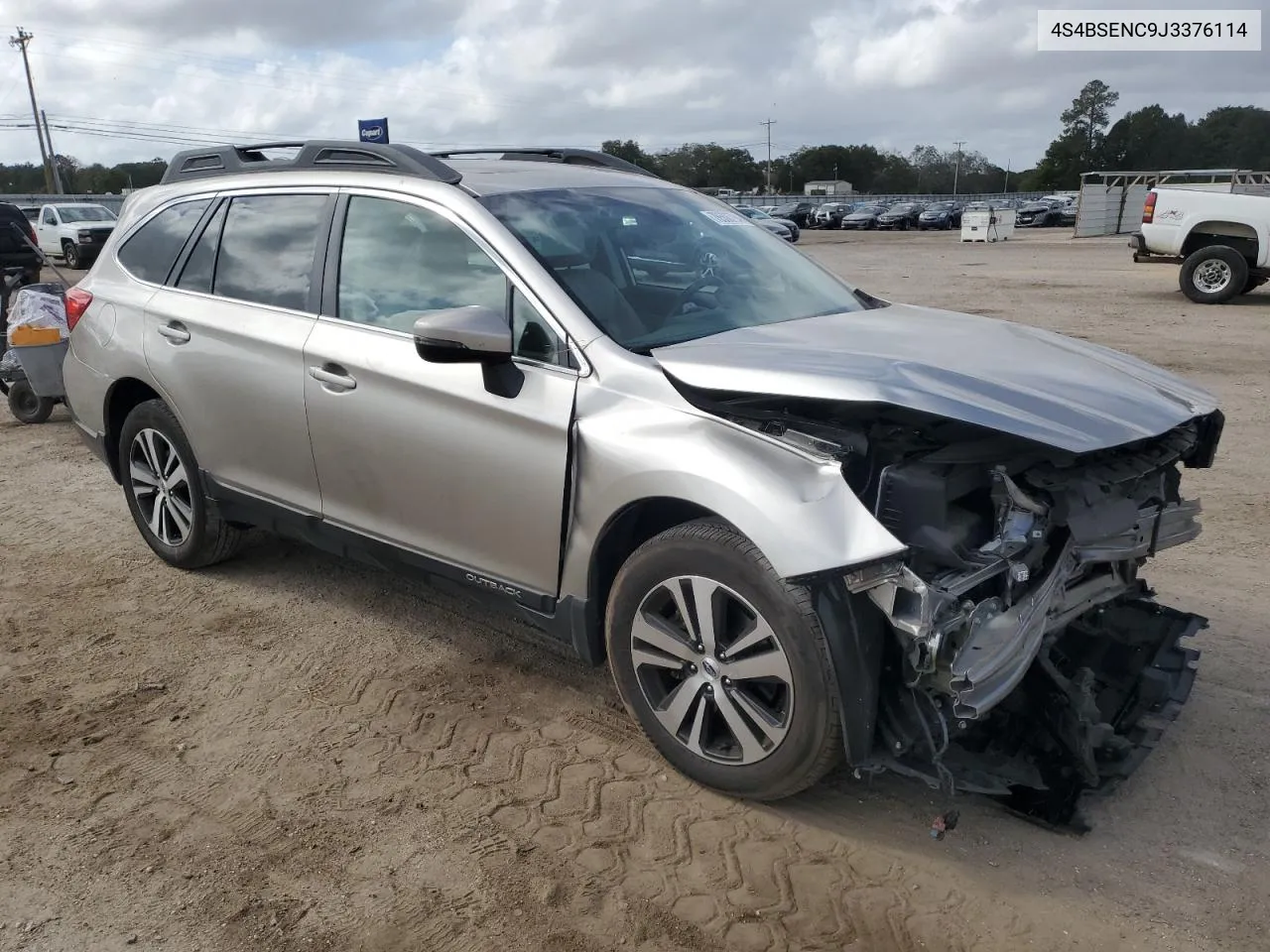 2018 Subaru Outback 3.6R Limited VIN: 4S4BSENC9J3376114 Lot: 78506794