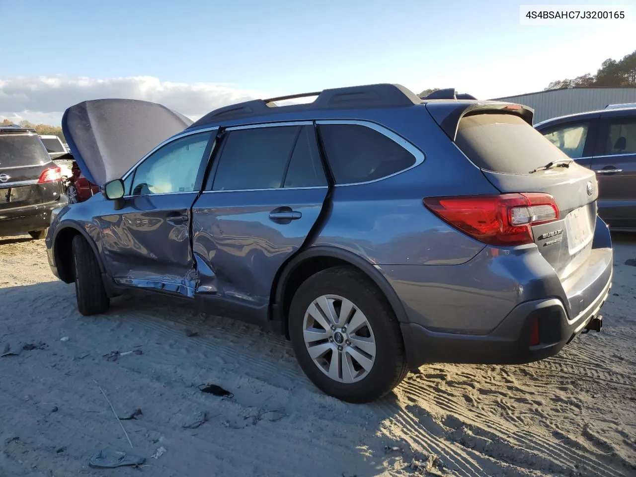 2018 Subaru Outback 2.5I Premium VIN: 4S4BSAHC7J3200165 Lot: 79083314