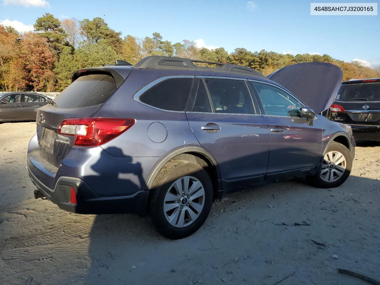 2018 Subaru Outback 2.5I Premium VIN: 4S4BSAHC7J3200165 Lot: 79083314