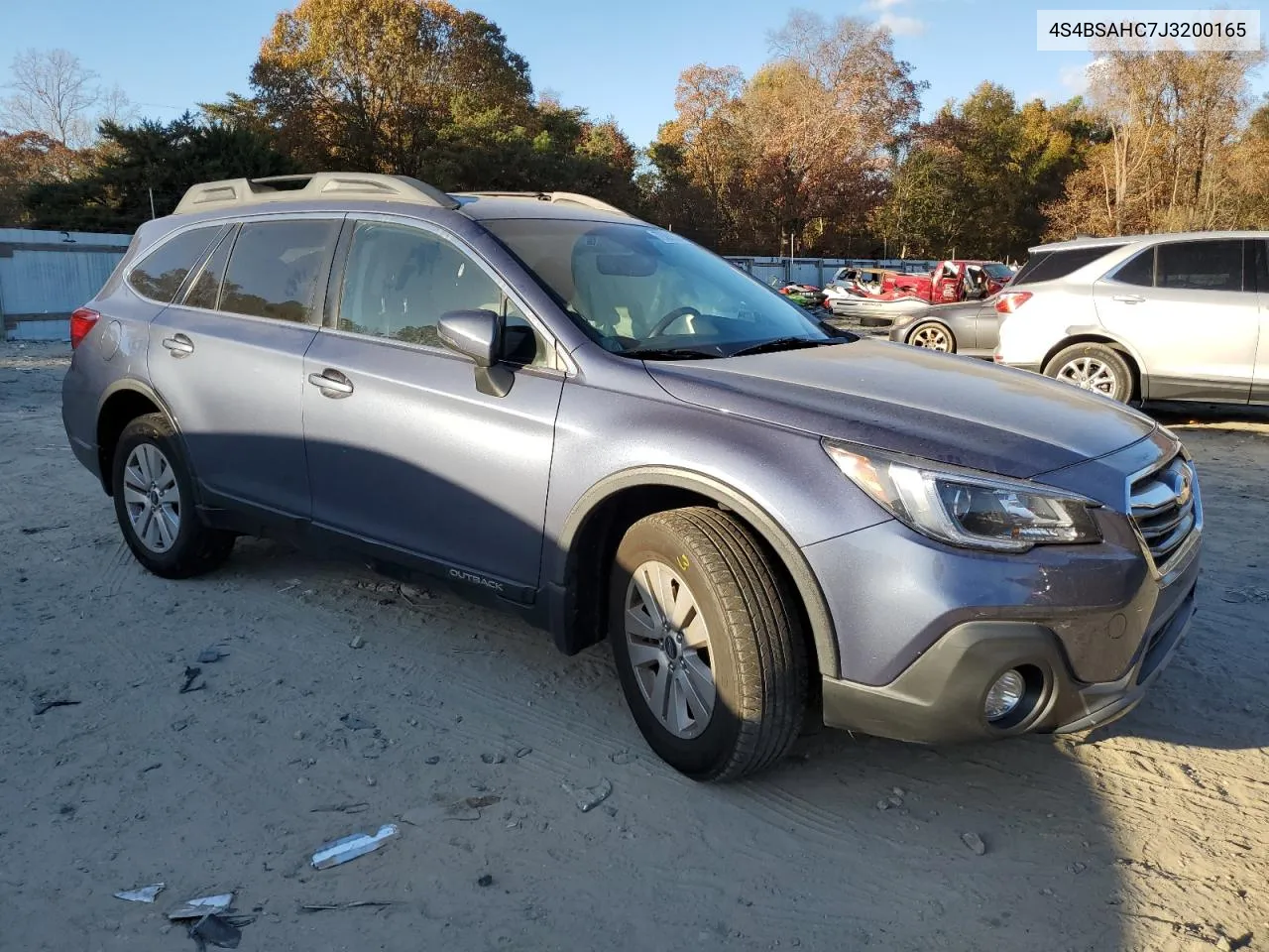 2018 Subaru Outback 2.5I Premium VIN: 4S4BSAHC7J3200165 Lot: 79083314