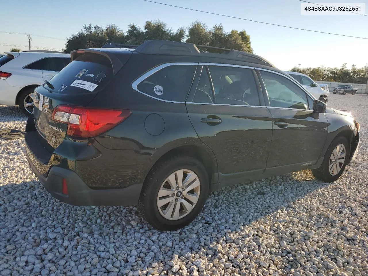 2018 Subaru Outback 2.5I VIN: 4S4BSAAC9J3252651 Lot: 79191284