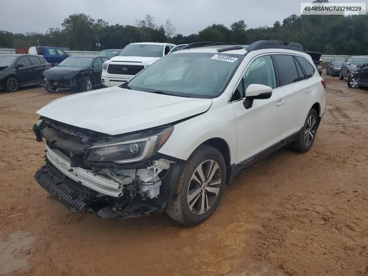 2018 Subaru Outback 2.5I Limited VIN: 4S4BSANC7J3298229 Lot: 79353854